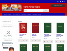 Tablet Screenshot of north-korea-books.com
